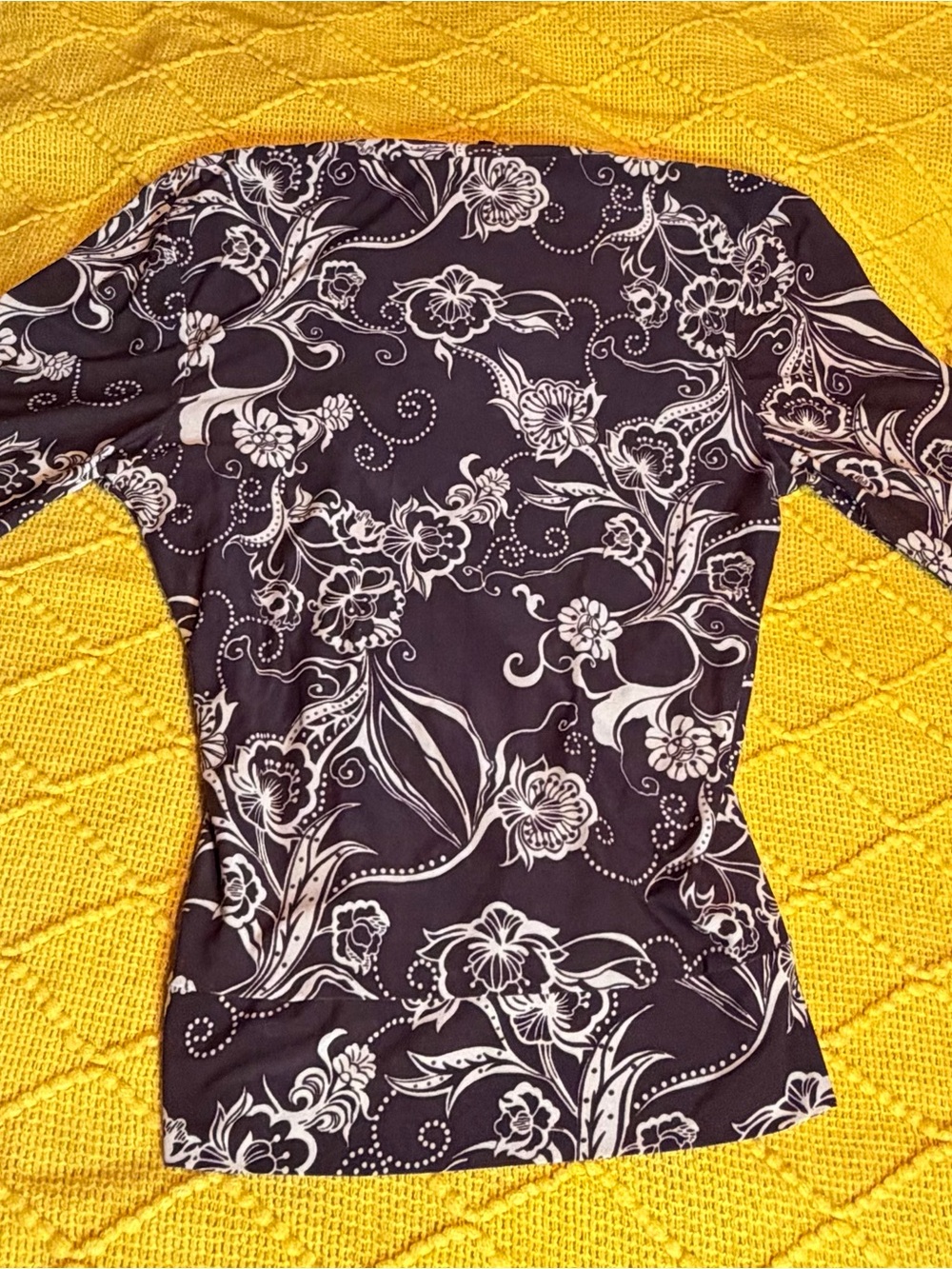 A. Byer Cream Lace V-Neck Tunic Tank and Skinny Blouse - Picture 7 of 10